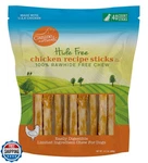 Canine Naturals Chicken Recipe Chew - Rawhide Free Dog Treats Made From Usa. Fixed Price $39.99.