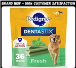 Pedigree Dentastix Dog Dental Treats, Large Breed 1.87 Lb. 36. Fixed Price $18.99.