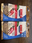 Kong Peanut Butter Dog Treats, Large 11OZ 2-PACK, Exp 9/17/2027. Fixed Price $16.99.