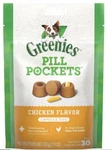 Greenies Chicken Flavor Pill Pockets - 7.9 Oz, Capsule Size Free Shipping. Fixed Price $10.50.