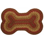 Ihf Rugs Cinnamon Braided Dog Bone Rug,area. Fixed Price $33.29.