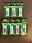 Jake's Spin Lure Lil-jakes Lil-gold 7 Pack 1/6 Oz Mixed. Fixed Price $29.00.