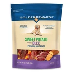 Golden Rewards Sweet Potato Wrapped With Duck Premium Treats For DOGS,16 Oz Bag. Fixed Price $14.95.