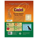 Cadet Gourmet Sweet Potato Steak Fries 2LB Chews Natural Dog Treats BB-01/05/27. Fixed Price $15.99.