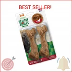 Nylabone Healthy Edibles Wild Natural Longer-lasting Bison Flavor Chew Trea. Fixed Price $8.61.