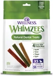 Whimzees By Wellness Stix Dental Chews Grain-free Dog Treats Extra Small 56-CT. Fixed Price $13.29.