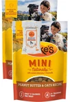 Bundle (2) 16-OZ Zukes Mini Naturals Peanut Butter & Oats Recipe Soft Dog Tre.... Fixed Price $43.19.