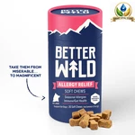 Better Wild Allergy Relief Soft Chews For Dogs 30 Count, Pet Wellness Suppleme. Fixed Price $37.90.