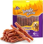 Jungle Calling Beef Collagen Sticks, Long Lasting Dog Chews, Chicken Wrapped Tre. Fixed Price $29.79.