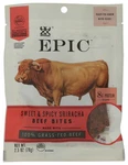Epic Sweet & Spicy Sriracha Beef Bites 2.5 Oz Protein Snack. Fixed Price $73.99.