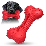 Ouilter Dog Toys For Aggressive Chewers, 7.67 X 4.01 2.04 In, Red. Fixed Price $25.99.