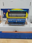 Ho Athearn 92400 50' Flat Car Wtwo 25' Trailers Great Northern 60257 Sky Blue. Fixed Price $39.95.