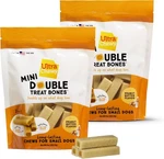 Ultra Chewy Mini Double Treat Bones: Long-lasting Dog 4.5 Ounce (pack Of 2). Fixed Price $24.18.
