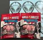 Set Of 2 Kind Rewards Grill House Ribeye Flavor Dog And Puppy Treats. Fixed Price $22.99.
