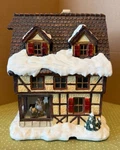 "furry Friends Pet Shop" Berta Hummel Christmas Village #A3229. Fixed Price $40.00.