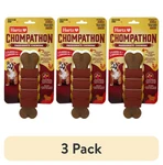 3 Pack Chompathon Rock 'n Rib Bone Nylon Tough Dog Chew Toy. Fixed Price $46.64.