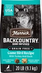 Merrick Backcountry Raw Infused Grain-free Game Bird Freeze-dried Dog Food, 20. Fixed Price $50.97.