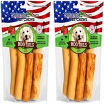 Nature's Own Natures Not-rawhide 4 Moo Tails Dog Chews 6 Count Bag Made In. Fixed Price $29.00.