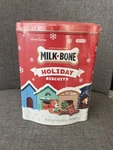 New Milk Bone Holiday Dog Treat Biscuits, Limited Edition, Collector Tin 24OZ. Fixed Price $20.00.
