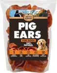 Whole Pig Ears For Dogs Natural Single Ingredient Digestible Rawhide Alternative. Fixed Price $29.99.