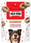 Milk Bone Dunkin Vanilla Glaze Dog Biscuits 8OZ Bag. Fixed Price $6.00.