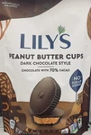 Lilys Peanut Butter Cups 70% Cacao Dark Chocolate 3.2 Oz Candy Bag. Fixed Price $19.99.