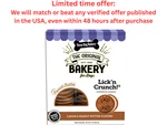Three Dog Bakery Carob Peanut Butter Sandwich Cookies 13OZ, Best Clearance Sale. Fixed Price $8.40.