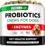 Strellalab Dog Probiotics Treats For Picky Eaters - Digestive Support, Allergy. Fixed Price $39.89.