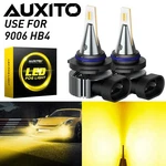Auxito Golden Yellow Fanless 9006 HB4 Led Fog Light Bulbs Bright 1:1 As Halogen. Fixed Price $23.99.