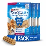 Purina Dentalife Small & Medium Dog Treats Chicken 7 Oz Pouch 4 Pack. Fixed Price $21.17.