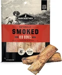Barkworthies All-natural Hickory Smoke Rib Bones 10 Medium Dog Chew Treats. Fixed Price $25.30.