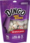 Dingo 95014 Mini Bones, Rawhide For Small/dogs 14-COUNT. Fixed Price $9.88.