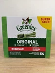 New Greenies Regular Natural Original Chicken Dental Dog Treats 54 Count. Fixed Price $40.75.