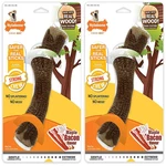 Nylabone 2 Pack Of Strong Chewy Maple Bacon Flavored Stick For Dogs Over. Fixed Price $54.18.