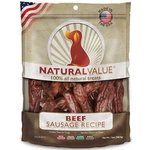 Natural Value Beef Jerky Dog Treats 100 Farmed Made In The Usa Count. Fixed Price $26.49.