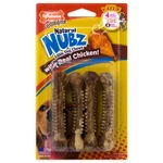 Nylabone NEN201VP4W Nubz Natural Edible Chicken Flavor Chews Small For Dogs. Fixed Price $10.33.
