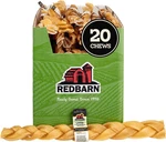 Redbarn Natural 12" Beef Collagen Braids Case Of 20 Sticks Long Lasting Low-. Fixed Price $176.99.