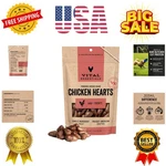 Freeze Dried Raw Chicken Hearts Dog Treats Single Ingredient Quality G.... Fixed Price $29.59.