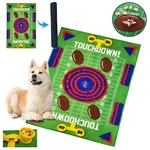 Pets First Nfl Dog Snuffle Mat Slow Feeder Interactive Puzzle Toy Football Field. Fixed Price $24.99.