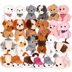 24PCS Small Dog Stuffed Animals Kids Class Valentine's Day Gift Plush Bulk Pu.... Fixed Price $49.06.