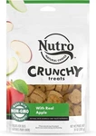 Nutro Small Crunchy Natural Dog Treats With Real Apple, 10 Oz. Bag. Fixed Price $10.79.