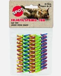 Ethical Pet Spot Colorful Springs Thin 10 Count Long Spiral Cat Toys. Fixed Price $46.95.