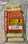 5 Inch Retriever Rolls Natural Flavor Rawhide Dog Bone Chews 10 Pack. Fixed Price $6.95.