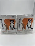 Groovies Dental Chews 12 Count. Large Dogs 25-50LBS. Lot Of 2. 24 2026. Fixed Price $24.95.