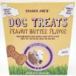 New Trader Joe's Treats Peanut Butter Flavor For Big & Small Dogs (24 Oz). Fixed Price $22.49.