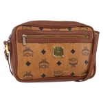 Mcm Visetos Shoulder Bag Canvas And Leather Brown. Fixed Price $525.00.