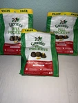 Greenies Pill Pockets For Dogs Lot Of 3 Bags 180 Total Hickory Smoke Chikn 09/26. Fixed Price $27.00.
