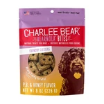 Charlee Bearnola Bites Crunchy Dog Treats, Peanut Butter And Honey, 8 Ounce. Fixed Price $14.00.