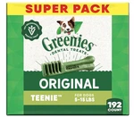 Greenies Original Teenie Dental Dog Treats 192 Count Free Shipping. Fixed Price $48.98.