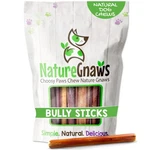 Nature Gnaws Bully Sticks For Dogs 5-6 1LB Mixed Thickness Long Lasting F.... Fixed Price $92.90.
